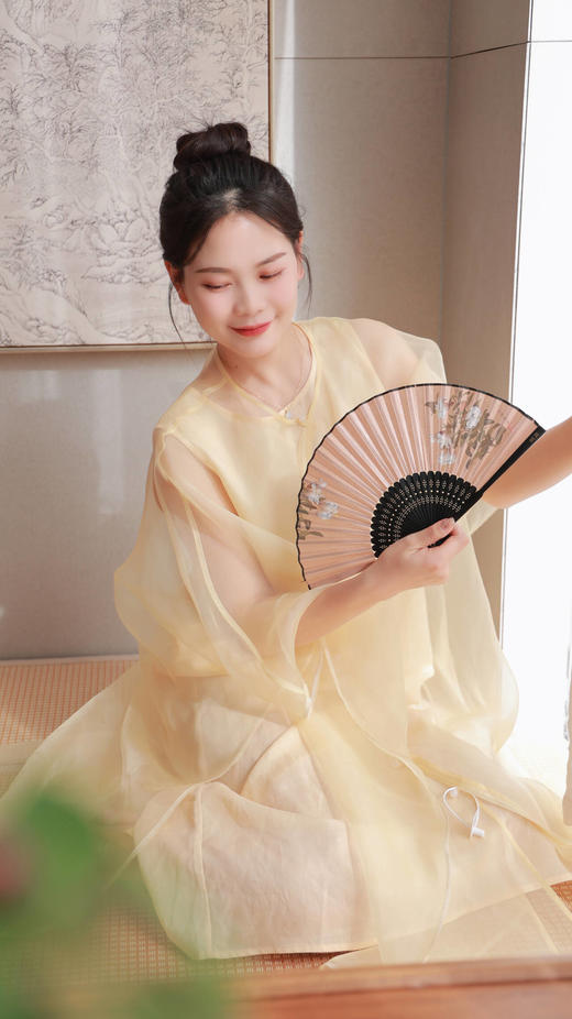 【抖音专属】【和光同尘】连衣裙（24707312黄润） 商品图4