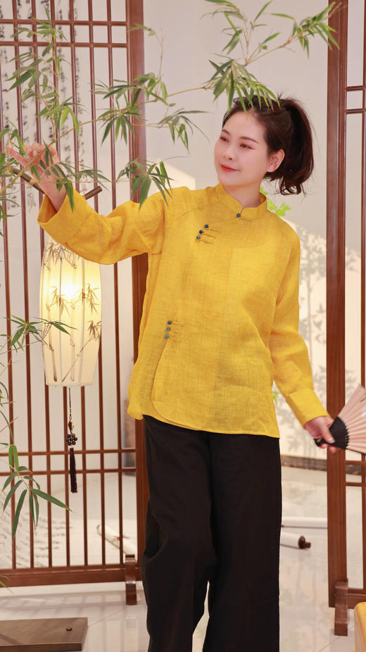 【线上专属】衬衫（24710286-黄河琉璃） 商品图2