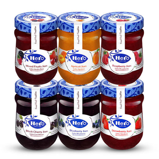 西班牙英雄果酱系列340g 果香浓郁吃法多样随心搭配 030219-3/030219-5 商品图0