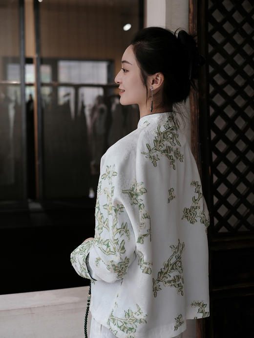 瑕疵|盛唐婧 |新中式金线剪花外套[特价品](特殊商品不退不换) 商品图4