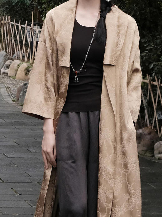 盛唐婧 |镜花水月古法植物染色开衫 商品图6