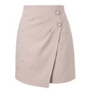 复古通勤风燕麦色褶裥A字半身裙春MC88SK076X20 商品缩略图4