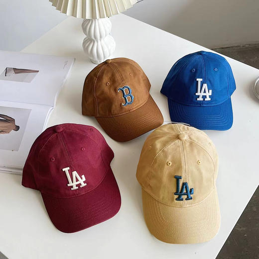 MLB大标棒球帽 软顶帽子防晒多色鸭舌帽 32CP77011 商品图1