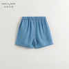 马克珍妮男童凉感透气天丝牛仔短裤儿童裤子2024年夏装新款240551 商品缩略图2