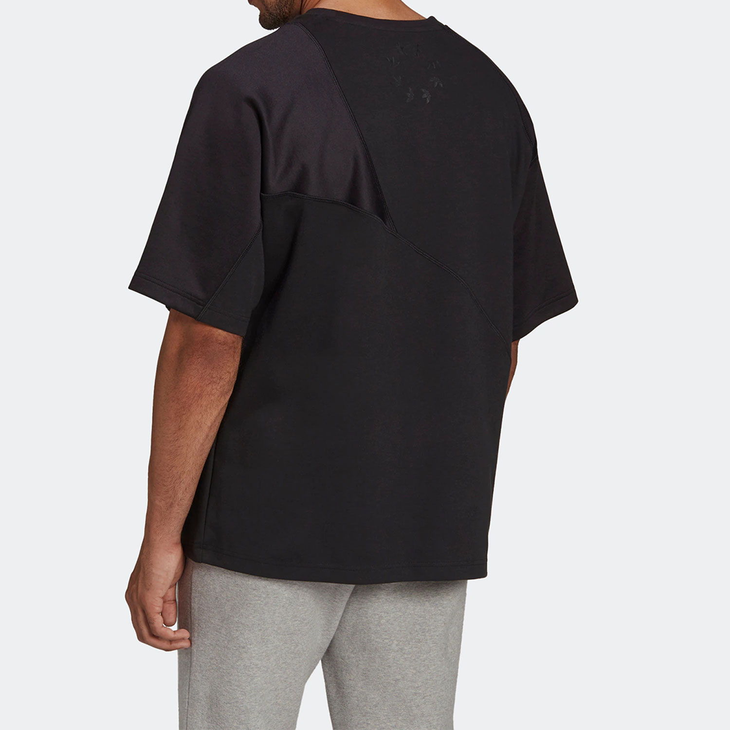 微瑕 （yy）adidas/阿迪达斯 三叶草bld tricot男子运动短袖t恤 hg1438 非质