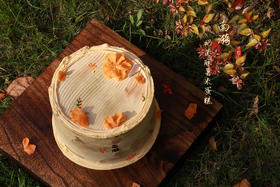 南漪丨奶芙麻薯米蛋糕