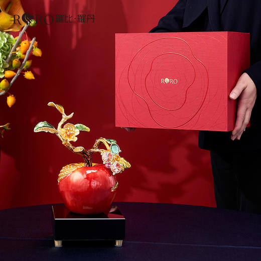 E-LB-8222J 平安喜乐摆件 罗比罗丹 精工珐琅 商品图5