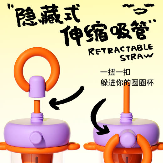 A-YBT-080/081/086/087 野比兔 心动圈圈杯 水杯 商品图3