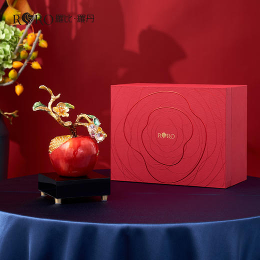 E-LB-8222J 平安喜乐摆件 罗比罗丹 精工珐琅 商品图1