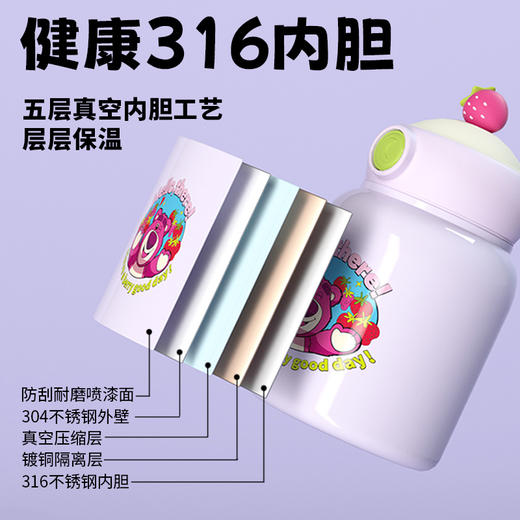 A-YBT23019 野比兔 迪士尼 肥仔泡泡水杯 商品图5