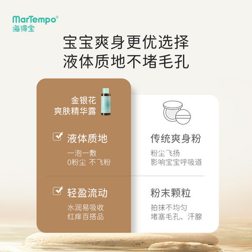 ²送包裹棉湿敷用【海得宝1X金银花爽身精华露】100ml 专利贻贝提取 可泡澡 HM02-CRMM-HDB 商品图3