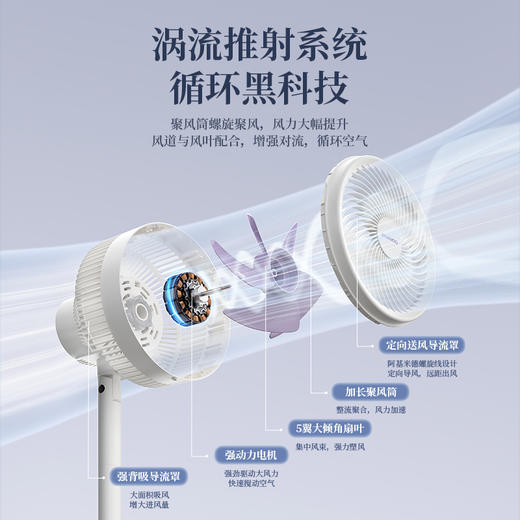 大宇台立两用循环扇电风扇F45 商品图3