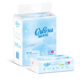 可心柔纸面 1提（4包*120抽）