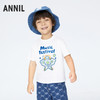 【实体店同款】男童趣味全棉短袖T恤圆领夏季新款安奈儿童装XB421675 商品缩略图1