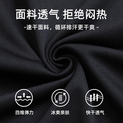 【蜂窝透气 吸湿速干】黑科技运动速干两件套 商品图1