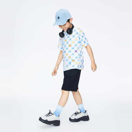 【实体店同款】男童元气活力五分裤裤子夏季新款安奈儿童装AB426611 商品图6