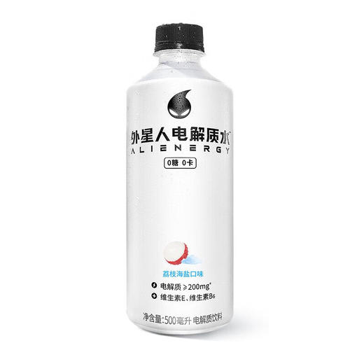 外星人电解质水 0糖0卡荔枝海盐味饮料500ml/瓶 商品图1