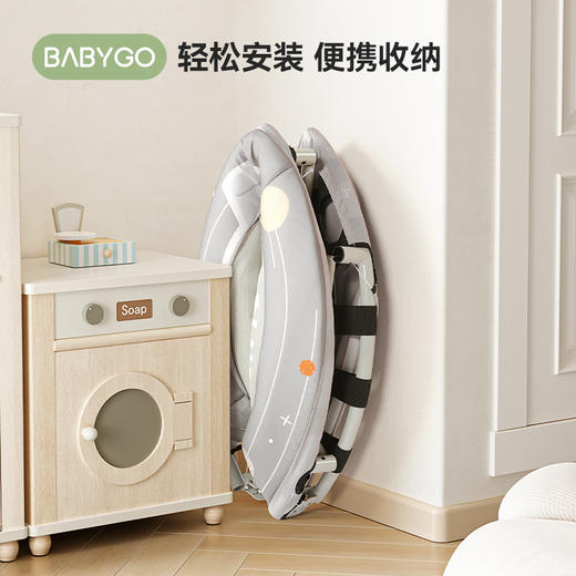 【BG】BABYGO蹦蹦床家用儿童室内弹跳床可折叠跳跳床大人小孩蹦床 商品图3