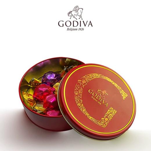 歌帝梵精选松露形巧克力铁听6颗装60g/041328 松露形牛奶巧克力3颗+松露形黑巧克力3颗丝绒般口感体验 商品图0