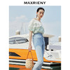 【商场同款】MAXRIENY开叉设计感复古牛仔裤23夏修身显瘦高腰裤子(货号:MC88PA272) 商品缩略图1