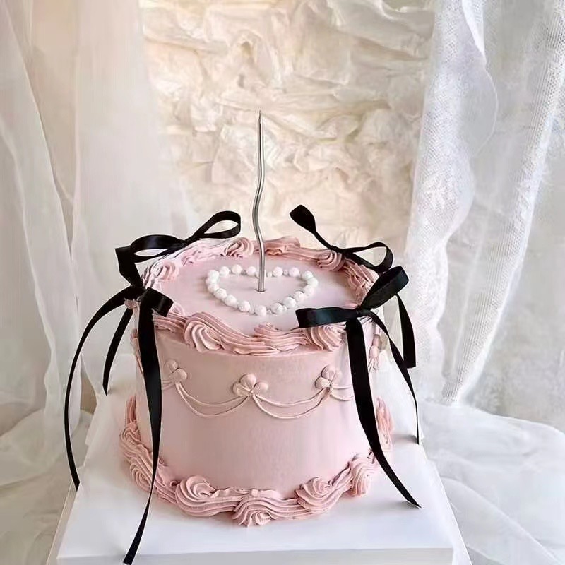 芭蕾黑丝蝴蝶结蛋糕