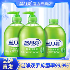 【泰甄选】蓝月亮芦荟洗手液500g*3 儿童洗手液多规格 手部洁净预防流感病毒