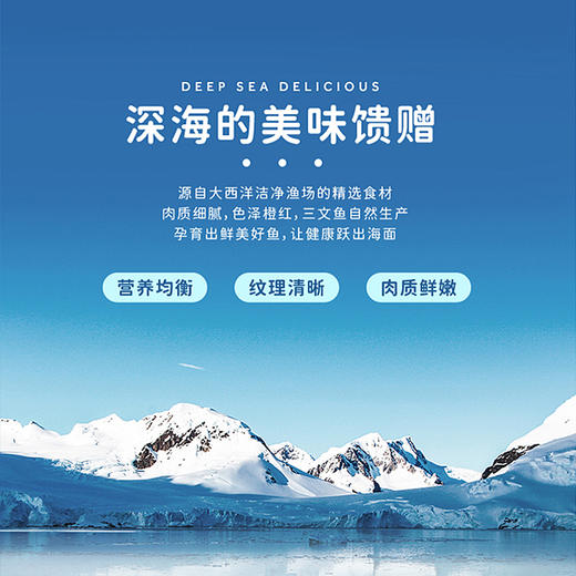 深海日记-大西洋三文鱼150g【宝宝装】 商品图1