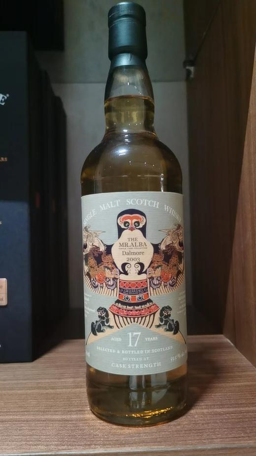 大摩17年单桶单一纯麦威士忌（风筝第九版狴犴） 商品图0