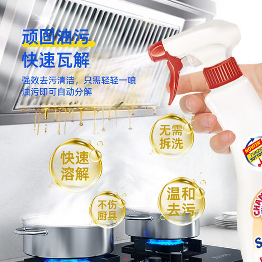 意大利大公鸡 礼盒三件套（大公鸡油污净600ml +洗洁精500ml+马赛皂300g） 商品图1