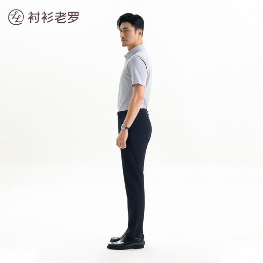 【古纺二号】柔顺丝光速干短袖衬衫245N0F613S活动商品不积分 商品图3