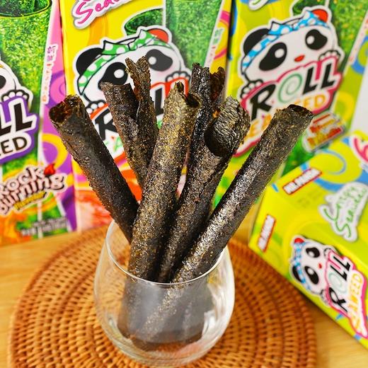 熊猫先生系列海苔卷18g 番茄味/岩烧味/芝麻颗粒味香脆可口口感层次更丰富 051172/051697/051699 商品图1