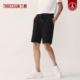 Threegun三枪 【毛圈】休闲男士家居短裤睡裤-50893B011