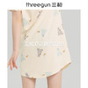 Threegun三枪 【舒感棉】翻领开襟短袖女士家居裙睡裙-70453A011 商品缩略图4