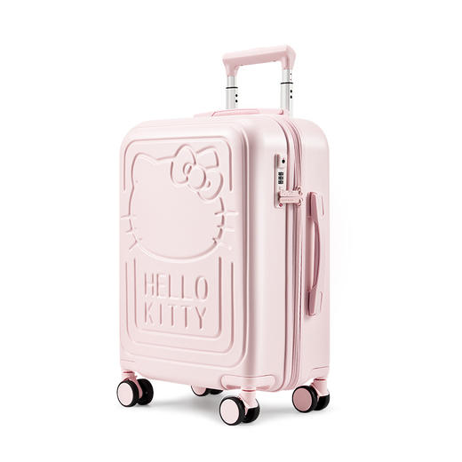银座 X HELLO KITTY 联名系列时尚潮流 20寸拉链登机箱6730L 商品图3