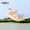 Safiya/索菲娅2024夏季羊皮魔术贴厚底露趾百搭休闲凉鞋 SF42115159 商品缩略图10