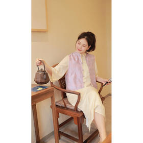 【抖音专属】旗袍连衣裙（23807432-黄润）