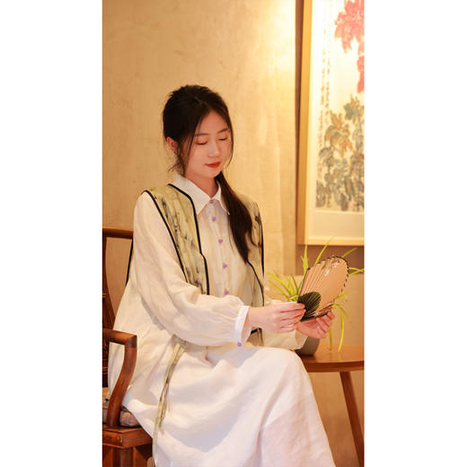 【线上专属】【光影流萤系列】马甲（24704134-香皮） 商品图2