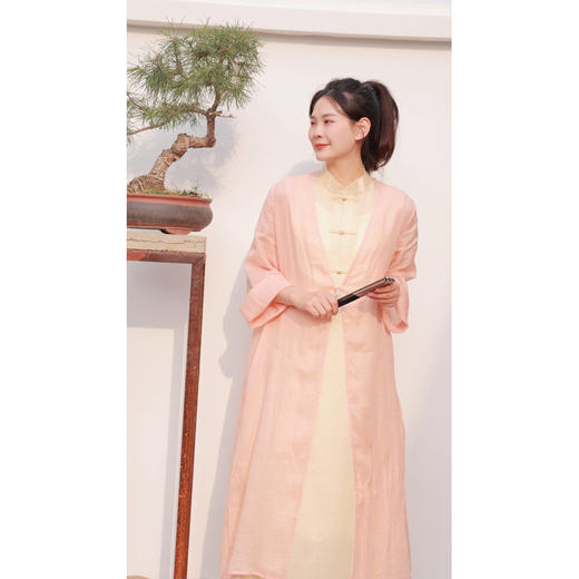 【抖音专属】【光影流萤系列】开襟连衣裙（24707339-扶光） 商品图0