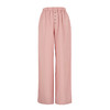 HeyDress粉色天丝麻阔腿裤女夏季高腰宽松显瘦垂感直筒休闲裤子 商品缩略图4