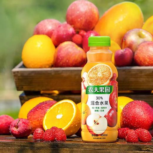 农夫果园混合果蔬汁饮料 450ml/瓶 商品图1