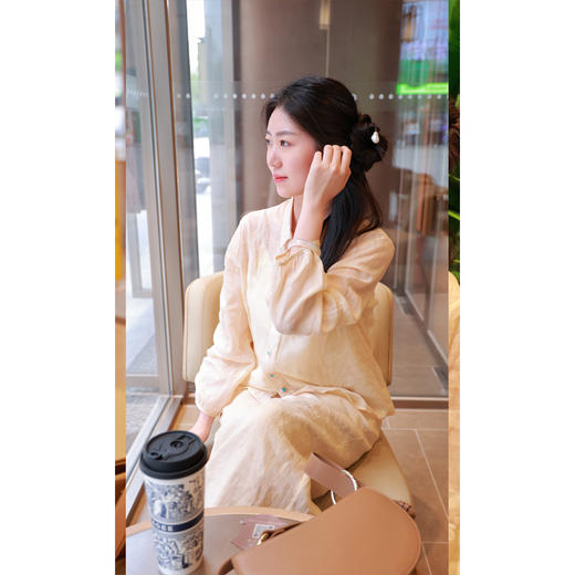 【抖音专属】小领衬衫（24710283-扶光） 商品图2