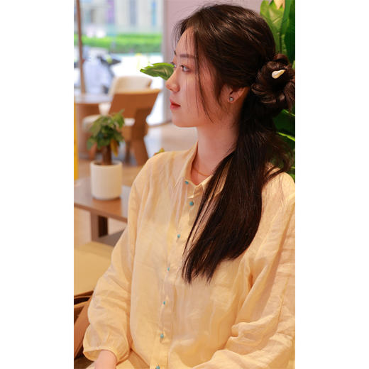 【抖音专属】小领衬衫（24710283-扶光） 商品图0