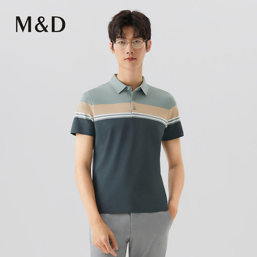 【名盾】无痕社交T恤 轻盈零压感，舒适不紧绷MXBL22615B 商品图1