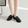Safiya/索菲娅2024春季英伦学院风软底一脚蹬复古JK乐福鞋 SF41112048 商品缩略图1