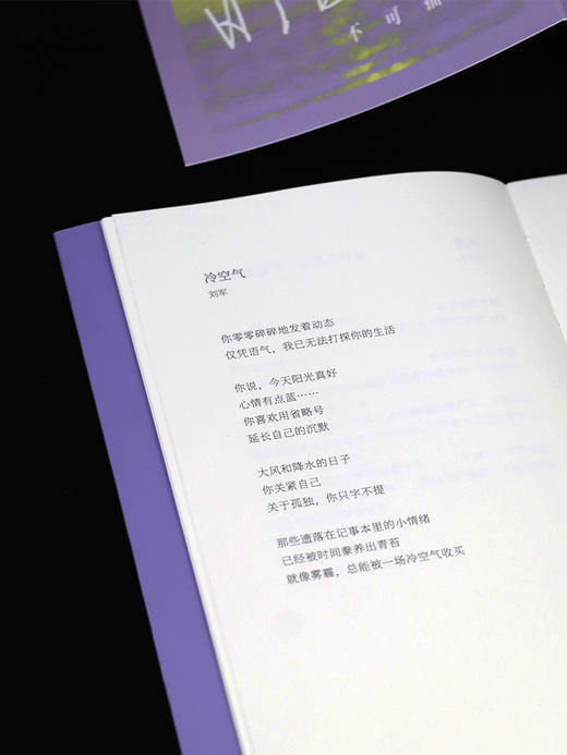 《日落不可描述》 现当代诗歌 生日礼物 赠CD诗明信片 商品图8