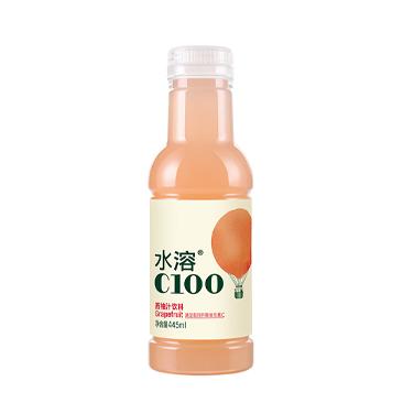 农夫山泉补充维生素水溶C100西柚汁饮料445ml 商品图1