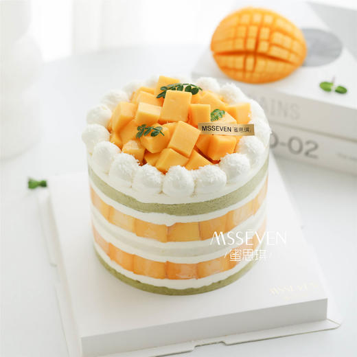 斑斓椰香糯米芒果蛋糕 商品图0