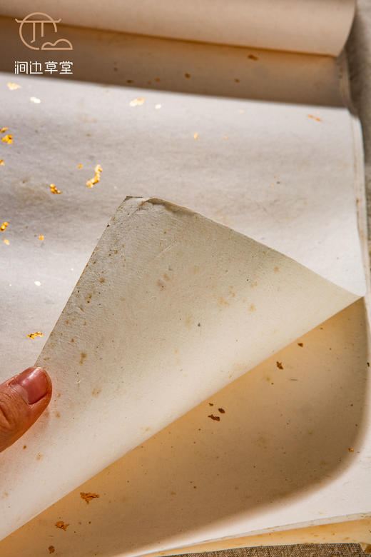 70-80年代十竹斋制四尺洒金笺（单张） 商品图7