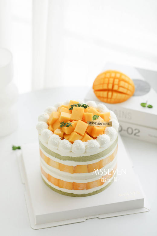 斑斓椰香糯米芒果蛋糕 商品图1