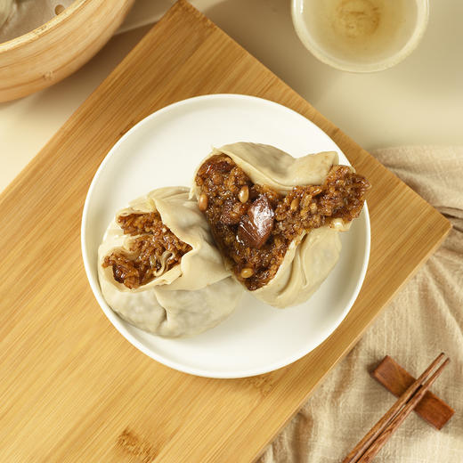 南京金陵饭店出品 金陵烤鸭松子烧麦180g*4只/盒*4盒 商品图3